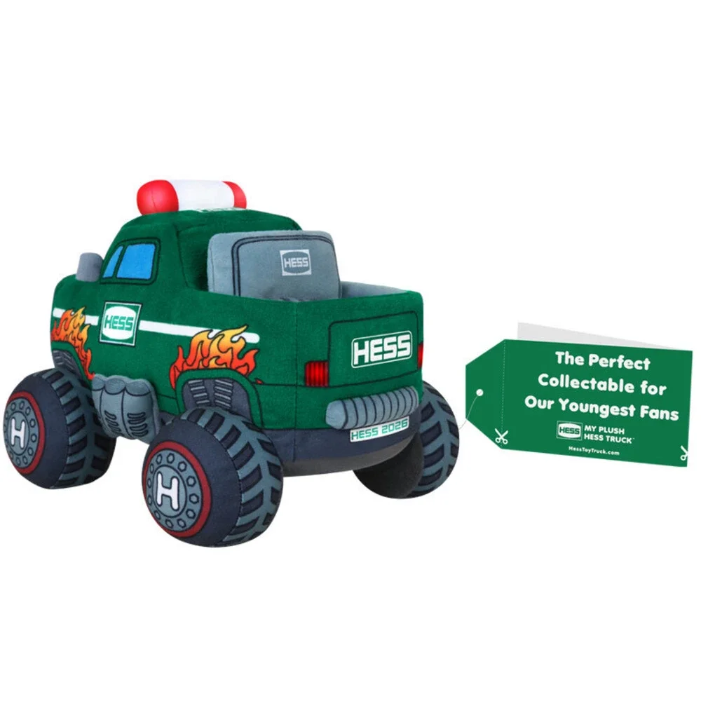Hess Toy Truck 2026 My Plush Monster Truck Musical Light Up Sealed In Box